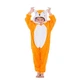 Детская пижама кигуруми лиса Оранжевый Kigurumi kcr0153 140 - изображение 1