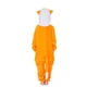 Детская пижама кигуруми лиса Оранжевый Kigurumi kcr0153 140 - изображение 3