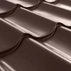 Металочерепица Suntile ral 8017 0.45 мм Коричневая - изображение 1