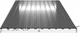 Профнастил Suntile ral С8 7024 0.45 мм Графітовий матовий - зображення 1