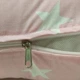 Подушка для вагітних і годування Г для сну і відпочинку 150см зі зйомним чохлом Зірки на рожевому - зображення 2