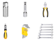 Набір інструментів у валізі Crest tools 168 предметів - зображення 6