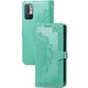 Шкіряний чохол (книжка) Art Case з візитницею для Xiaomi Poco M3 Pro Бірюзовий - зображення 1