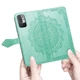 Шкіряний чохол (книжка) Art Case з візитницею для Xiaomi Poco M3 Pro Бірюзовий - зображення 5