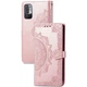 Шкіряний чохол (книжка) Art Case с визитницей для Xiaomi Poco M3 Pro Розовый - изображение 1