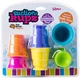 Игрушка тактильная Мягкие чашки Fat Brain Toys Suction Kupz 6 шт. (F183ML) (811802023056) - изображение 1