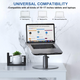 Подставка для ноутбука YoFeW Adjustable Laptop Stand 360 Space Gray - изображение 7