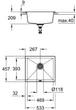Кухонная мойка гранит GROHE K-Series K 700 31654AP0 - изображение 17