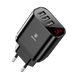 СЗУ&nbsp;Baseus&nbsp;Mirror&nbsp;Lake 3.4A/3USB&nbsp;Black - изображение 1