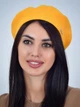 Берет жіночий Malisa Лантана ML4671 54-58 Бурштин - зображення 1
