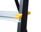 Драбина Mastertool сталь+алюміній 4 ступені h=846 мм max 150 кг 79-1204 - зображення 2