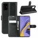 Класичний чохол-книжка Deexe Book Type для Samsung Galaxy A51 - Black - зображення 1