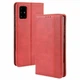 Чохол-книжка Deexe Retro Style для Samsung Galaxy A71 - Red - зображення 1