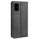 Чехол-книжка Deexe Retro Style для Samsung Galaxy A71 - Black - изображение 7