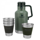Термос для пива Stanley Easy-Pour Growler Hammertone 1.9л (Термос + 4 кружки) - зображення 1