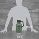 Термос для пива Stanley Easy-Pour Growler Hammertone 1.9л (Термос + 4 кружки) - зображення 4