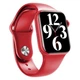 Смарт часы Smart Watch Series 6 M16 PLUS 44mm Aluminium голосовой вызов red красный - изображение 1