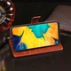 Чехол Idewei для Samsung A20 2019 / A205F книжка кожа PU коричневый - изображение 4