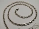 Серебряная цепь 925 пробы Якорь 55см /4мм белый - изображение 4