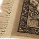 Коврик прикроватный Mutas carpet Mone Classic 50х80 см с орнаментом бежевый светлый (44102.015) - изображение 2