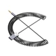 Аудио Bluetooth адаптер (ресивер) в авто Hoco DUP02 In-car BT audio receiver spring cable Black - изображение 2