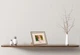 Фоторамка пластиковая с любовью 13х18 багет: AM2819-5019 горизонтальная Светлое дерево с коричневым (антибликовое стекло 2мм, 2 паспарту, двп с ножкой) EmojiFrame - изображение 5