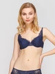 Pretty Polly Josephine ES082 мереживний бюст для декольте з підкладкою підтримуюча комфортна форма 75A Navy (5053014724795) - зображення 1