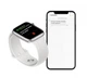Годинники Smart Watch 4you LIFE (1.54 IPS, Дзвінки, Термометр) White - изображение 4
