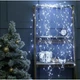 Гирлянда Лучи росы или Конский хвост 2 м 200 LED 10 нитей Light Technology Limited Белая (D-2019090893) - изображение 1