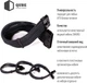 Набор кабелей QUBE для блока питания 1*24P MB, 1*4+4P CPU,2*6+2P VGA Black (QBWSET24P8P2x8PBB) - изображение 2
