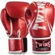 Перчатки боксерские PU TWINS FBGVSD3-TW6 (размер 14oz, цвет красный металлик) FBGVS3-TW6 - изображение 1