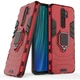 Ударопрочный чехол Transformer Ring for Magnet для Xiaomi Redmi Note 8 Pro Красный / Dante Red Без бренда - изображение 2