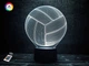 3D нічник "Волейбольний м'яч" 3DTOYSLAMP - зображення 1
