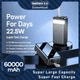 Павербанк Remax 60000 mAh 22.5W Quick Charge LED Power Bank |4USB/1Type-C/1Lightning, PD/QC, 18W, 3A| - зображення 2