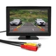 Автомобильный монитор (экран) UKC TFT LCD 4,3" для двух камер черный - изображение 2