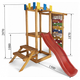Детский спортивный игровой комплекс Baby Sport SB Babyland №14 Натуральное дерево 230х75х210 см (Babyland-14) - изображение 4