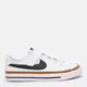 Детские кожаные кеды для мальчика Nike Court Legacy (Psv) DA5381-102 33 Белые (194954532219) - изображение 1