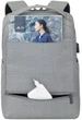 Рюкзак для ноутбука RIVACASE Biscayne 8363 15.6" Grey (8363 (Grey)) - изображение 6