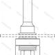 Хвостовик d8 D22 L60.3 для дисковых пазовых фрез Expert Bosch Professional (2608629390) - изображение 3