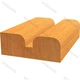 Фреза пазовая фасонная d8 D25.4 h14.3 L46 R6.3 Standard for Wood Bosch Professional (2608628355) - изображение 4