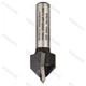 V-образная пазовая фреза 90° d8 D16 h16 L45 Standard for Wood Bosch Professional (2608628407) - изображение 2