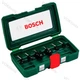 Набор из 6 фрез Promoline Bosch DIY хвостовик 8мм (2607019463) - изображение 1