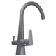 Змішувач для кухні з підключенням до фільтру Globus Lux GLLR-0999-3-TITANIUM темно-сірий - зображення 4