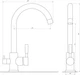 Смеситель для кухни под осмос Globus Lux GLLR-0333-10- BB - изображение 6