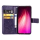 Чохол Clover для Xiaomi Redmi Note 8T книжка шкіра PU фіолетовий Без бренду - зображення 4
