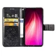 Чохол Clover для Xiaomi Redmi Note 8T книжка шкіра PU чорний Без бренду - зображення 4