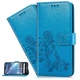 Чехол Clover для Xiaomi Redmi Note 8 Pro книжка кожа PU голубой - изображение 6
