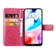 Чохол Clover для Xiaomi Redmi 8 книжка шкіра PU малиновий Без бренду - зображення 4