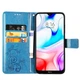 Чехол Clover для Xiaomi Redmi 8 книжка кожа PU голубой - изображение 4