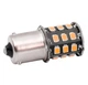 Светодиодная LED лампа в поворот красного фонаря 1156 BA15s P21W 33 SMD 2835 12V Желтая для сертификации Avtoexpect (11650) - изображение 3